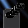 Generic Confezione da 4 protezioni per obiettivo della fotocamera per Google Pixel 9A, accessori adatti alla custodia, pellicola protettiva per schermo in vetro temperato HD