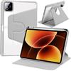 ZoRoll Custodia per Xiaomi Pad 8 / Pad 8 Pro/Pad 7 / Pad 7 Pro 11.2 pollici, Supporto Sottile con Retro Rigido Cover Supporto Girevole a 360°, Portapenne, con Auto Svegliati/Sonno - Grigio