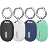 RenSheng 4 Pezzi Custodie Protettive Compatibili con Xiaomi Smart Tag, Custodia in Silicone per Xiaomi Smart Tag, Previene Graffi e Abrasioni, Include Portachiavi, per Animali Domestici