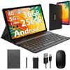 BEYNIVAN Tablet 11 Pollici Android 15 Tablet,Doppio SIM 4G LTE+5G WiFi,Octa-Core 2.0Ghz,2000x1200 FHD/36GB RAM+128GB ROM/9580mAh/BT5.0/Face Unlock/OTG/GPS-Tablets in Offerta con Tastiera e Mouse,Nero