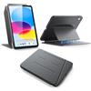 ESR Cover per iPad A16, iPad di 11a/10a Gen (2025/2022), Nero | Custodia con Supporto Verticale, Angoli di Supporto Multipli, Ultra-stabile, Serie Ibrida Flip