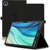 Envibe Custodia per DOOGEE T40 Pro 12 Pollici, Cover Tablet DOOGEE T40 Pro, Copertura Protettiva Pieghevole con Supporto per Matita e Cinturino da Polso, Protezione Completa. (Nero)