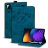Succtopy Custodia per Xiaomi Pad 7/Pad 7 Pro 11.2 Pollici 2025 Cover Protettiva con Funzione di Supporto Custodia in Pelle PU con Portapenne Blu Reale