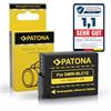 PATONA Batteria per Panasonic DMW-BLC12 BLC12E 1000mAh | Batteria di ricambio per Lumix DMC-FZ300 FZ330 FZ1000 FZ2000 DMC G5 G6 G70 G81 G91 GH2 GX8, 100% identica all'originale