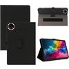 Generisch Custodia per tablet TECLAST T65 Plus da 13,4, in pelle PU, con supporto pieghevole, resistente alle cadute e ai graffi, colore: Nero