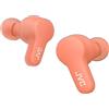 JVC, Cuffie Bluetooth True Wireless HA-Z77T, Bluetooth 5.3, Resistenti agli Schizzi, Design Ergonomico, Cuffie Wireless con Batteria Fino a 24 ore, Ricarica Rapida, 3 Sound Mode Disponibili, Rosa