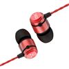 SoundMAGIC E50C Auricolari Cablati, Micro, IEM, Jack 3,5mm, Rosso | Bassi chiari, suono equilibrato, isolamento, corpo metallico, telecomando, cavo anti-groviglio, vestibilità confort