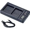 ZUIRUNDA 7,2V 3500mAh sostituzione per Arlo Pro, Arlo Pro 2 fotocamera VMA4400 VMC4030 VM4230 VMS3230 VM4030 VM4030P batteria di ricambio con caricabatterie (Ladegerät)