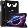 Bee Star Custodia per Samsung Galaxy Tab A9 (8.7, SM-X110 / X115 / X117) - Custodia in ecopelle con funzione di supporto, Auto Wake/Sleep, pieghevole - Custodia per tablet - Don't Touch Me