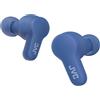 JVC, Cuffie Bluetooth True Wireless HA-Z77T, Bluetooth 5.3, Resistenti agli Schizzi, Design Ergonomico, Cuffie Wireless con Batteria Fino a 24 ore, Ricarica Rapida, 3 Sound Mode Disponibili, Blu