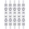 1aTTack.de CAT7 Cavo di rete LAN 10x 3.0m RJ45 10Gbps S/FTP - Bianco | Ethernet patch, 500 MHz, connettori Cat6a, compatibile Cat6/Cat5e, router, switch, modem, PC, gaming, Xbox, PlayStation