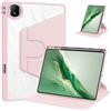 Generico Custodia per Honor MagicPad2 - Slim Sottile Leggera in PU Pelle + PC Back Case Folio Cover Protettiva Case per Honor MagicPad2 12.3 inch Tablet (Rosa)