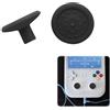 Generic Parti di ricambio per joystick ANBERNIC RG406V / RG406H / RG476H / RG477M console di gioco, antiscivolo, anti-allentamento, rinforzato e stabile, parti di riparazione e modifica (nero)