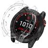 KeeFos Cover Compatibile con Garmin Fenix 7X/Fenix 7X Solar, Morbida TPU Pellicola Protettiva Custodia, Resistente Antigraffio Case per Garmin Fenix 7X/Fenix 7X Solar (Trasparente)