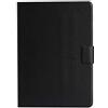 LMFULM® Custodia per Samsung Galaxy Tab A SM-T550 / T555 (9,7) Custodia protettiva in pelle PU con supporto Sleep/Wake Custodia Flip Cover Nero