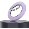 Generic MagSafe - Supporto magnetico ad anello per telefono con rotazione a 360°, per iPhone 17, 16, 15, 14, Air Pro Max Plus, colore: viola