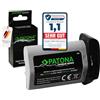 PATONA Premium LP-E19 Batteria 3500mAh per Canon EOS R3 1D X II | 10,8V / 37,8Wh - anche per 1D X Mark III, 1D C, 1Ds Mark III e flash 580EX - ricambio per Canon LP-E4N