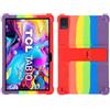 FKQLH Custodia per TCL Tab 10 Gen 2, Silicone Morbido Skin Leggero Custodia Protettiva per Bambini Supporto Cover per TCL Tab 10 Gen 2 10,4'', Colorato