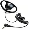 HYS Auricolari con clip di fissaggio da 3,5 mm | Cuffie di sicurezza a forma di D per radio