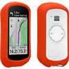 kwmobile Custodia Compatibile con Garmin Edge Explore 2 - Cover Navigatore Bici - Bumper Antiurto per Navigatore GPS - Silicone arancione