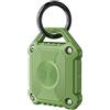 Sichy Custodia per Airtag Apple con Anello Portachiavi, Porta Airtag in TPU Lavabile - [Anti-Smarrimento, Anti-Graffio, Cappuccio Protettivo Extra]