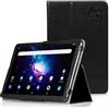 YGoal Custodia per TCL 10 Tab Max 4G - Slim Sottile Leggera in PU Pelle Folio Cover Protettiva Case per TCL 10 Tab Max 4G, Nero