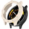 GIOPUEY Cover per Garmin Venu 3 45mm, TPU Silicone Premium Morbido e Leggero Protettiva Case Cover, Antiurto&Caduta Custodia - Beige