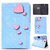 SATURCASE Custodia a portafoglio per Samsung Galaxy Tab A 9.7 SM-T550 T555, in pelle PU, con doppio magnete e funzione di accensione/spegnimento automatico (ML-8)