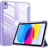 ProCase Cover iPad 11 Gen A16 11 Pollici 2025/iPad 10 Gen 10,9 Pollici 2022 | Custodia con Portapenna Auto Sonno/Veglia -Viola Chiaro