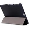 Kepuch Custer Cover per Samsung Galaxy Tab S2 9.7 T810 T813 T815C T819C,PU-Pelle Case Custodia per Samsung Galaxy Tab S2 9.7 T810 T813 T815C T819C - Nero