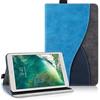 AsWant Custodia Cover per iPad 6ª/5ª Gen 9,7 (2018/2017),Blu | Tasca Frontale,Pelle Ultra Sottile PU,Funzione Stand,Protettiva Cover per iPad 9,7