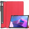Kepuch Custer Cover per Lenovo Tab P11 PRO 2nd 2022 11.2 TB132FU TB138FC,PU-Pelle Case Custodia per Lenovo Tab P11 PRO 2nd 2022 11.2 TB132FU TB138FC - Rosso