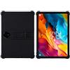 INSOLKIDON Compatibile Per TCL NXTPAPER 14 14.3 inch Tablet Custodia protettiva in Silicone Cover con Funzione di Supporto (Nero)
