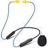 Roeric Tappi per le orecchie Bluetooth, cuffie in-ear con archetto da collo, wireless, riduzione del rumore da 28 dB, auricolari isolanti con microfono IPX5, impermeabili, 16 ore di durata della