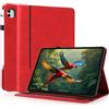 Toyarion Custodia per Honor MagicPad3Pro/MagicPad4 12.3 Pollici 2026, Rosso | Pelle PU Ultrasottile e TPU Flessibile, Antigraffio Protettiva, Antiurto, con Fessure Carte, Multipli Stand