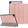 DINGGUAGUA Custodia per Samsung Galaxy Tab A9 Plus 11 Pollici SM-X210/X216/X218 Tablet, Ultra-sottile Cover con Funzione Supporto,Oro rosa