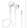 LIIGOU Auricolari cablati, compatibili con tutti i dispositivi da 3,5 mm | Auricolari Intrauricolari cablati con microfono e controllo del volume, compatibili con smartphone, PC e tablet