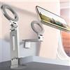 Generic Rotazione flessibile Supporto Magnetico Del Telefono Universale Viaggio Mani Libere Airplane Mount per iPhone 17 16 15 14 13 12 Pro Max