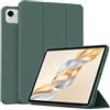 MGUEIAO Cover Compatibile con Honor Pad X9a, Custodia in Pelle PU Ultrasottile con Supporto Trifold, Retro in TPU Morbido, Antiurto - Green