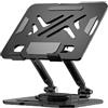 Generic Supporto per laptop, supporto per laptop da scrivania con base rotante a 360°