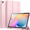 JETech Custodia per Samsung Galaxy Tab S6 Lite 10,4, Pink Gold | Cover TPU morbido, Porta S Pen, Supporto Tri-fold, Auto Svegliati/Sonno