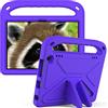 Generic Custodia per bambini per Kindle Fire HD 8/Fire HD 8 Plus (2020/2022), custodia protettiva in EVA leggera e resistente agli urti, con manico e supporto per tablet (viola)