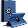 iPro Accessories Custodia per iPad Air 13 pollici M3/M2 (2025/2024), Slim Fit Premium PU Pelle 360 Gradi Rotazione Protettiva Del Basamento Della Copertura con Funzione Auto Wake Sleep Custodia (Blu)
