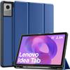 MoKo Cover per Lenovo Idea Tab 11 2025 con Porta Penna, Blu Marino | Custodia per TB-336ZU TB-336FU, Trifold Stand Case, Auto Sveglia/Sonno, Cover Protettiva in Pelle PU per Lenovo Idea Tab 11