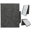 ZhaoCo Custodia per reMarkable 2 Paper Tablet 10.3 Pollici, Grigio | Uscita 2020, Sottile e Leggera, Libro Folio Cover in Pelle PU, Portapenne Incorporato