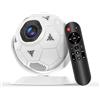 Magcubic Mini Proiettore Portatile 4K Supporto per Smart TV e Telefono | Design Calcio 360° Videoproiettore per Cine in Casa, Android 14 WiFi 6 Bluetooth 5.4 Auto Keystone, 200 ANSI, Altoparlante 5W