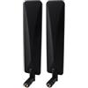 Futheda 2 Pezzi Antenna 4G LTE SMA Maschio 9dBi per Tim Vodafone Iliad WindTre ZTE LTE 4G LTE Router Modem Gateway Cellulare Telecamera Telefono di Casa