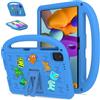 QJONSIU Cover Compatible con Honor Pad X8a, Funzione Stand, PC Antigraffio Protettiva, Antiurto Bambini Cover con Maniglia-Blu cielo