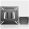 Generic Supporto universale per TV in metallo per monitor LCD a LED, telaio per TV da 10 a 27 pollici, montaggio a parete, staffa a scatto per schermo piatto