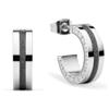 BERING Women's Stainless Steel | Hoop Earrings